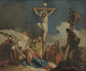 Golgotha door Giovanni Domenico Tiepolo